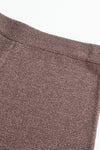 SWAYING/KNIT seamless straight pants SW24SS3B52 dirty pink PS83